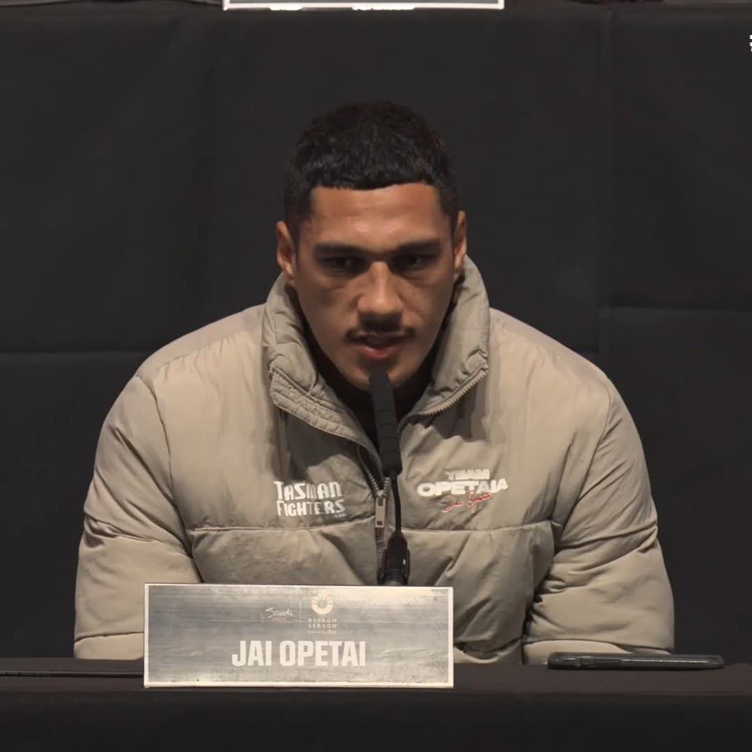 🗣️ “I deserve to be here! I'm the best Cruiserweight on the planet“ - Jai Opetaia #RiyadhSeason #OpetaiaZorro #DayOfReckoning