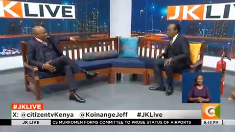 Maina Njenga: Some 40 years ago, I used to lead that organization called Mungiki, but after 20 years, I retired. Mungiki is not there anymore #JKLive