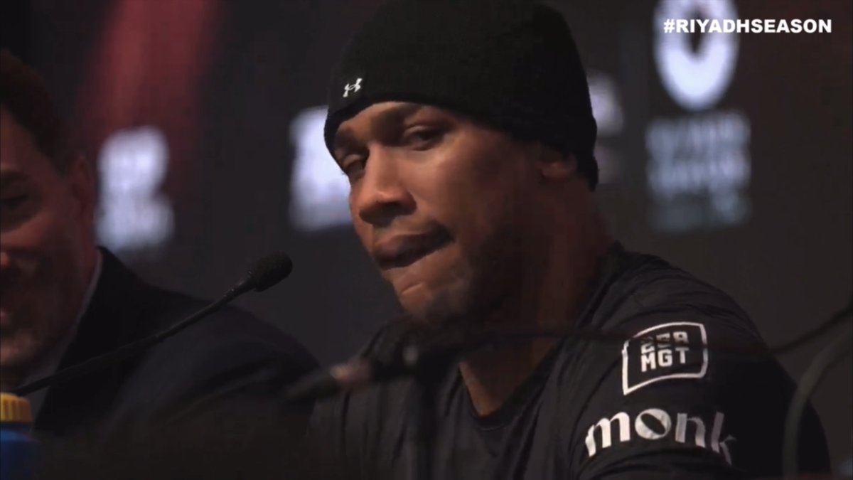 Anthony Joshua is seemingly not a big fan of Dev Sahni of Frank Warren's Queensberry Promotions… [🎥 Queensberry Promotions]