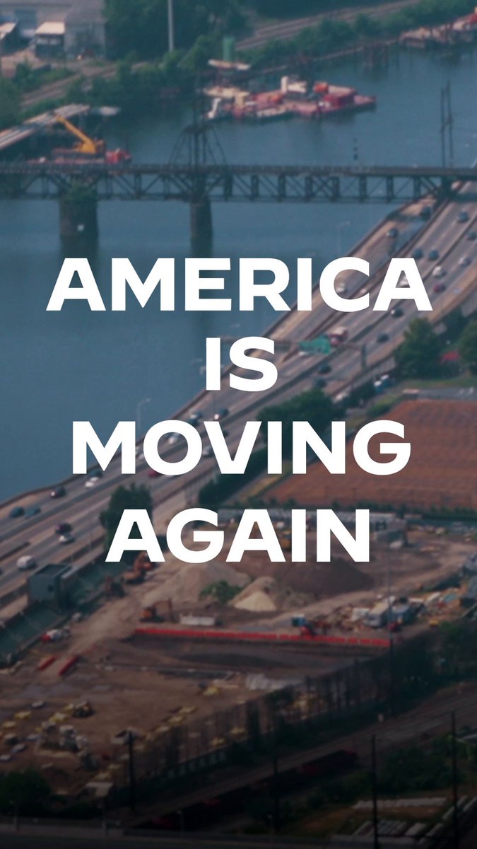 America is moving again. And we don’t intend to slow down any time soon.