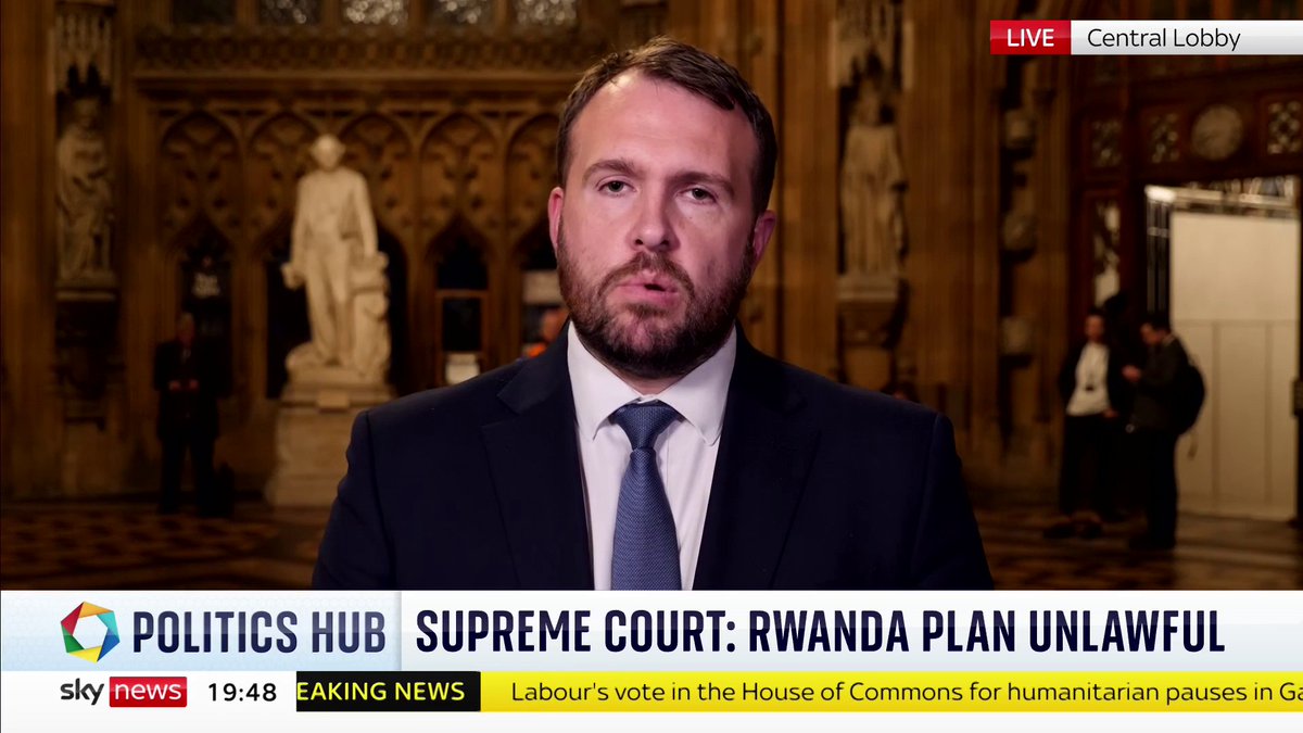 'I was immensely disappointed by the Supreme Court ruling' Jonathan Gullis says he could 'potentially' lose his seat if the Conservative party are unable to 'stop the boats'. #PoliticsHub 📺 Sky 501, Virgin 602, Freeview 233 and YouTube