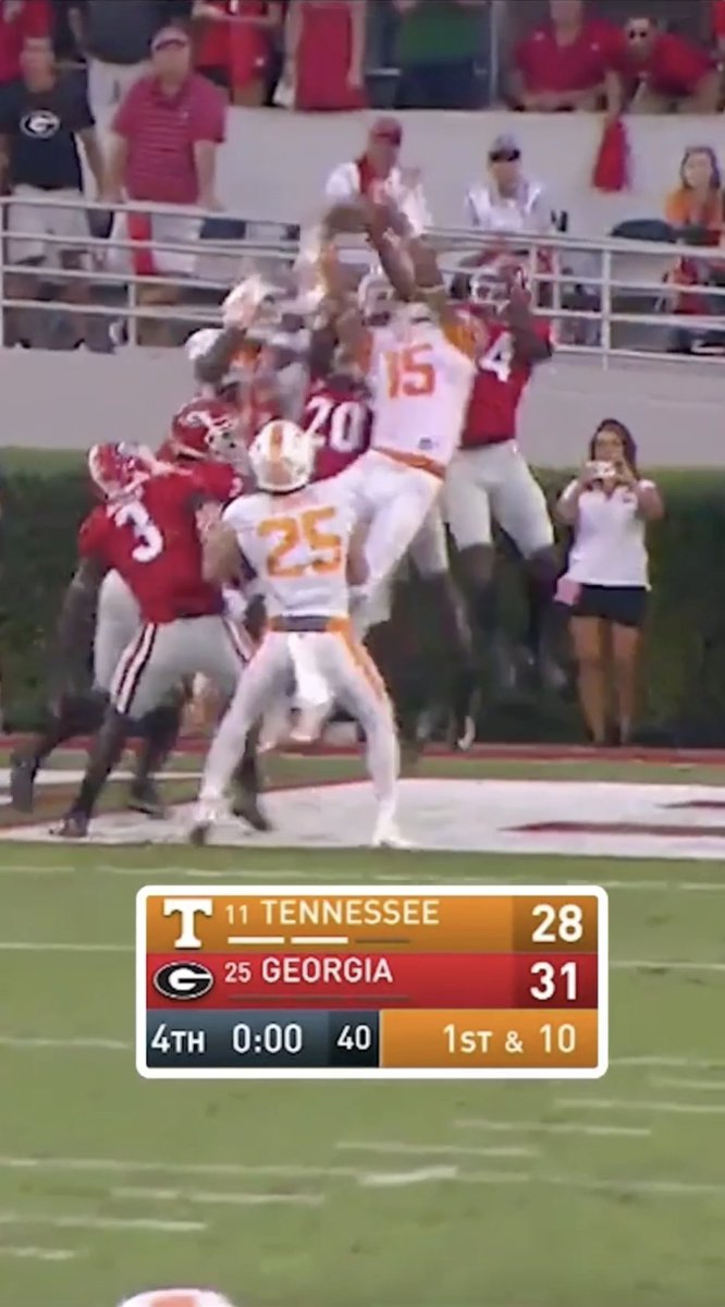 Josh Dobbs' Hail Mary winner for Tennessee Football in 2016 was a finish for the ages 🍊