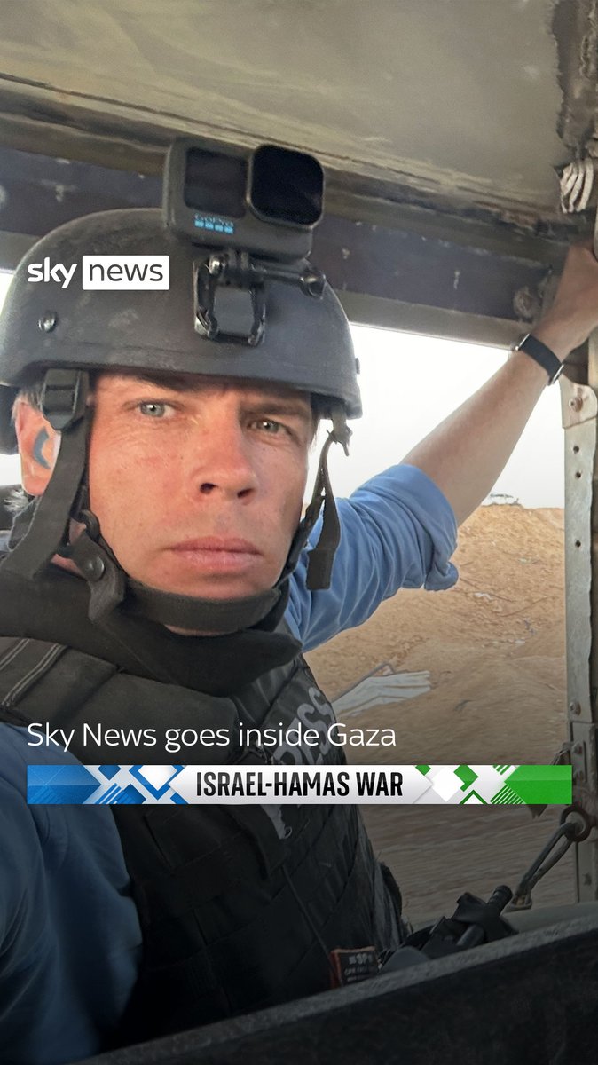"It's not about the numbers, it's about eliminating evil" an Israeli @idf commander tells @skynews when pushed on the 11,000+ who have been killed in 4 weeks. Not about the numbers…. Inside #Gaza