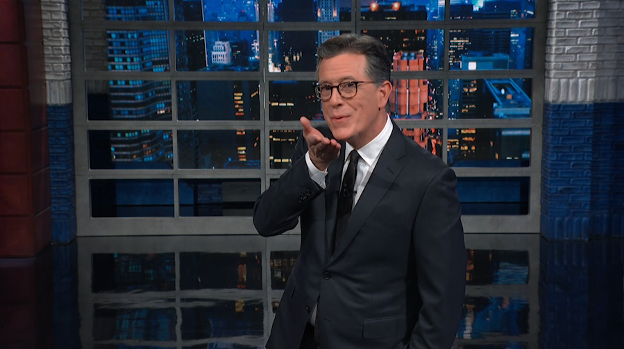 President Biden and President Xi met for the first time in a year to gab about fun topics like… #Colbert
