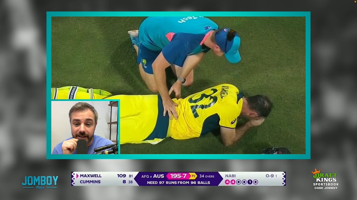 Glenn Maxwell delivers greatest batting performance ever with no legs, a breakdown