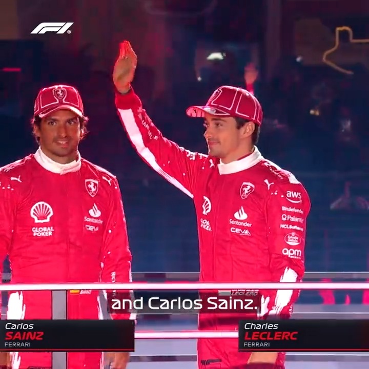 A spectacular introduction for our teams in Vegas 🤩 #F1 #LasVegasGP