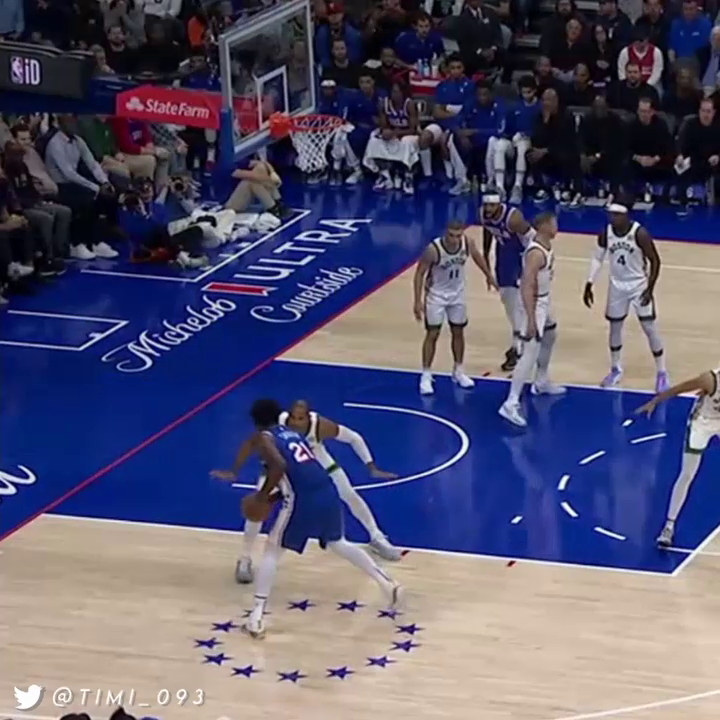 Joel Embiid had season-low 20 points last night against the Celtics. Big reason why? Al Horford. As always.