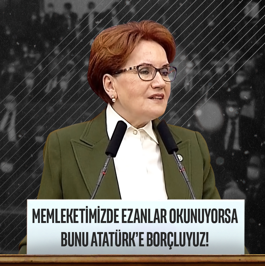 Eğer ki bugün memleketimizde ezanlar okunuyorsa; Gökyüzünde şanlı bayrağımız dalgalanıyorsa; Toprağımızın, malımızın, canımızın, namusumuzun güvenliği varsa; Bunu Gazi Mustafa Kemal Atatürk’e borçluyuz! Ne yaparsanız yapın, bu borcu unutturamayacaksınız!
