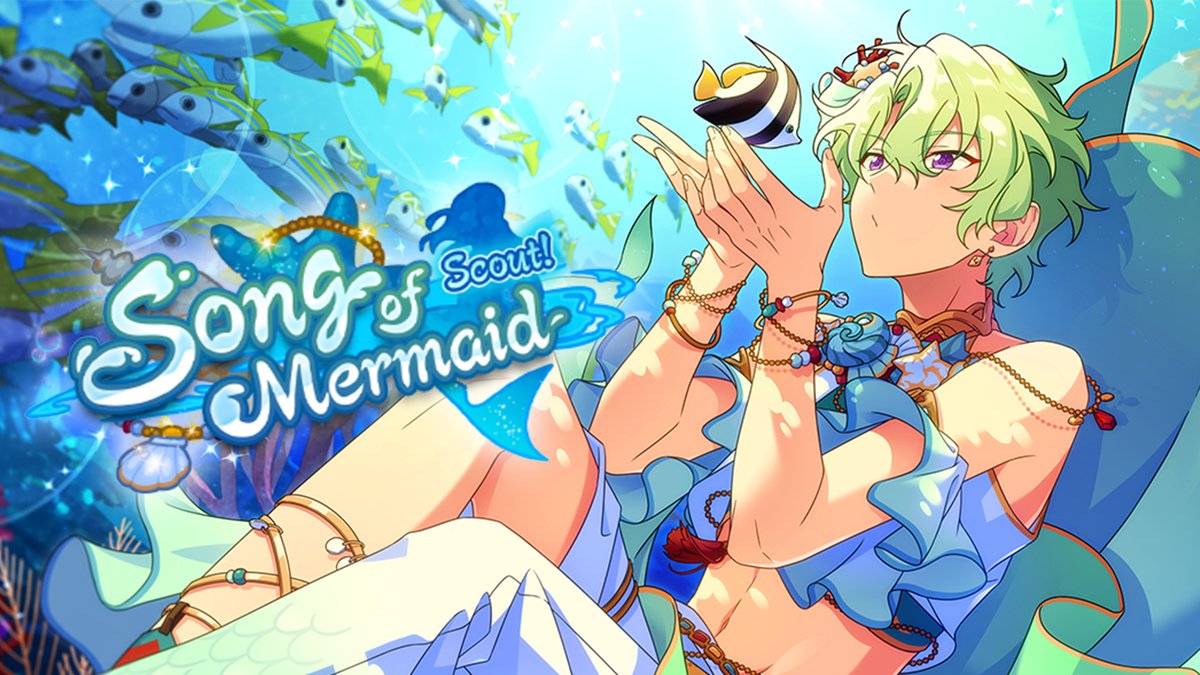 🌊Song of Mermaid: PV Release Scout! Song of Mermaid will start on 11/20 GMT-5! ❤️&amp;Repost: 2 Producers: $50 (iOS/GP gift card) 30 Producers: 10 DIA Scout Tickets (time-limited) 🎉We'll give every Producer 10 DIA Scout Tickets (time-limited) if repost hits 10,000 by 11/21!