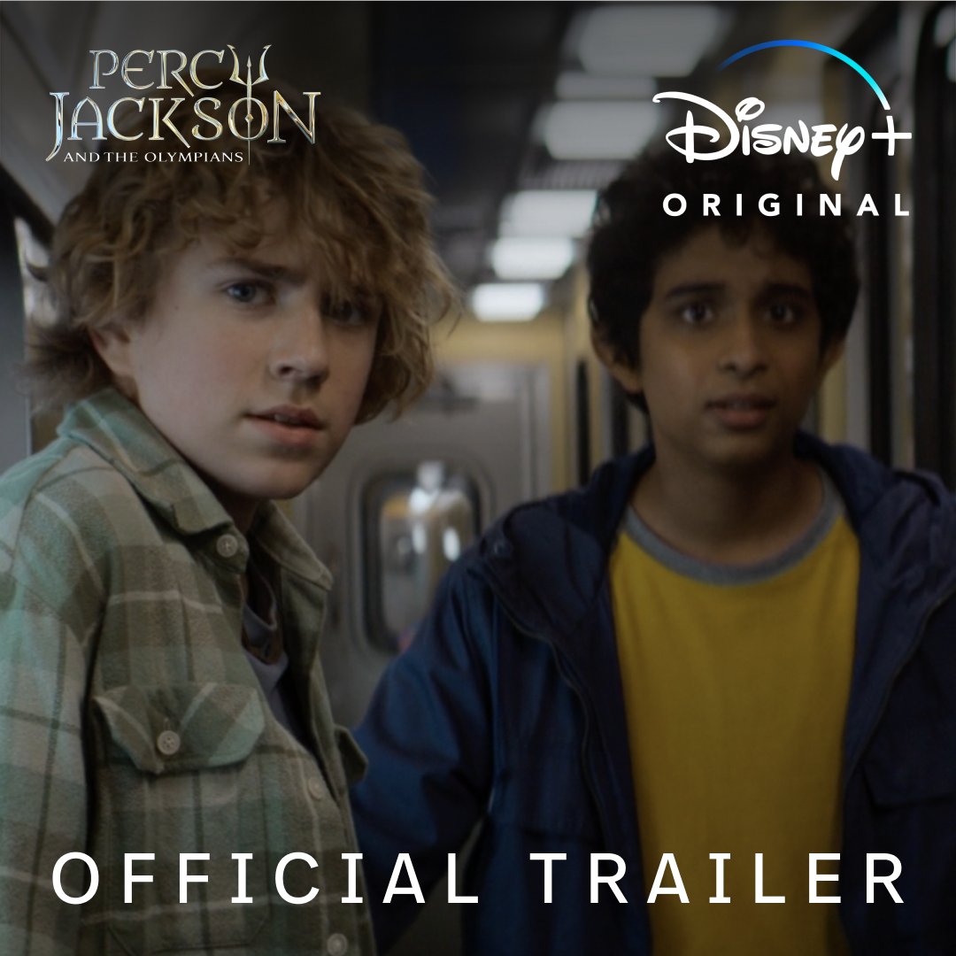 The new trailer for ‘PERCY JACKSON AND THE OLYMPIANS’ has been released. Premiering December 20 on Disney+
