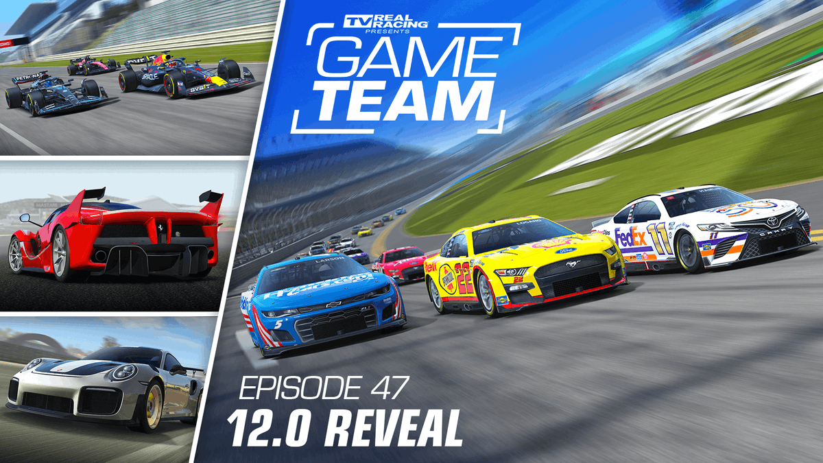 Our upcoming update features the return of NASCAR and the F1 Invitational series! Watch the latest episode of Game Team to learn more about the 12.0 update that releases on 21st November.