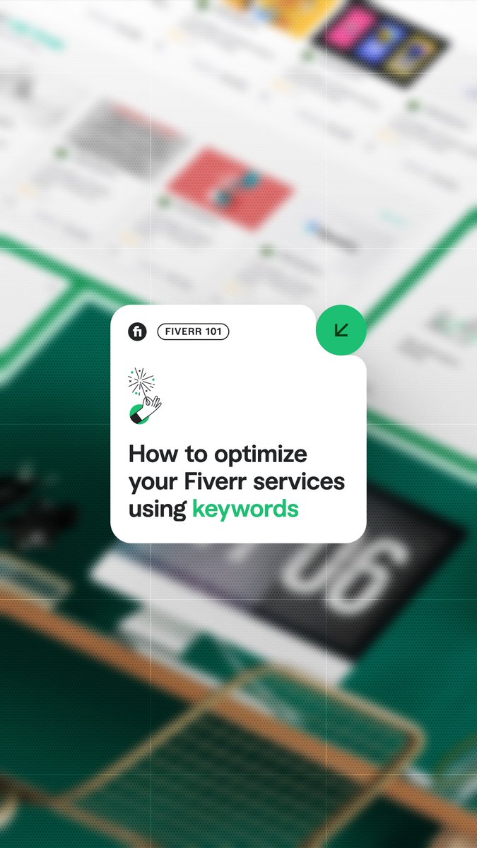 Visibility in the marketplace is key to helping freelancers grow their business on Fiverr. Here's how keywords can help to optimize your services on the platform.
