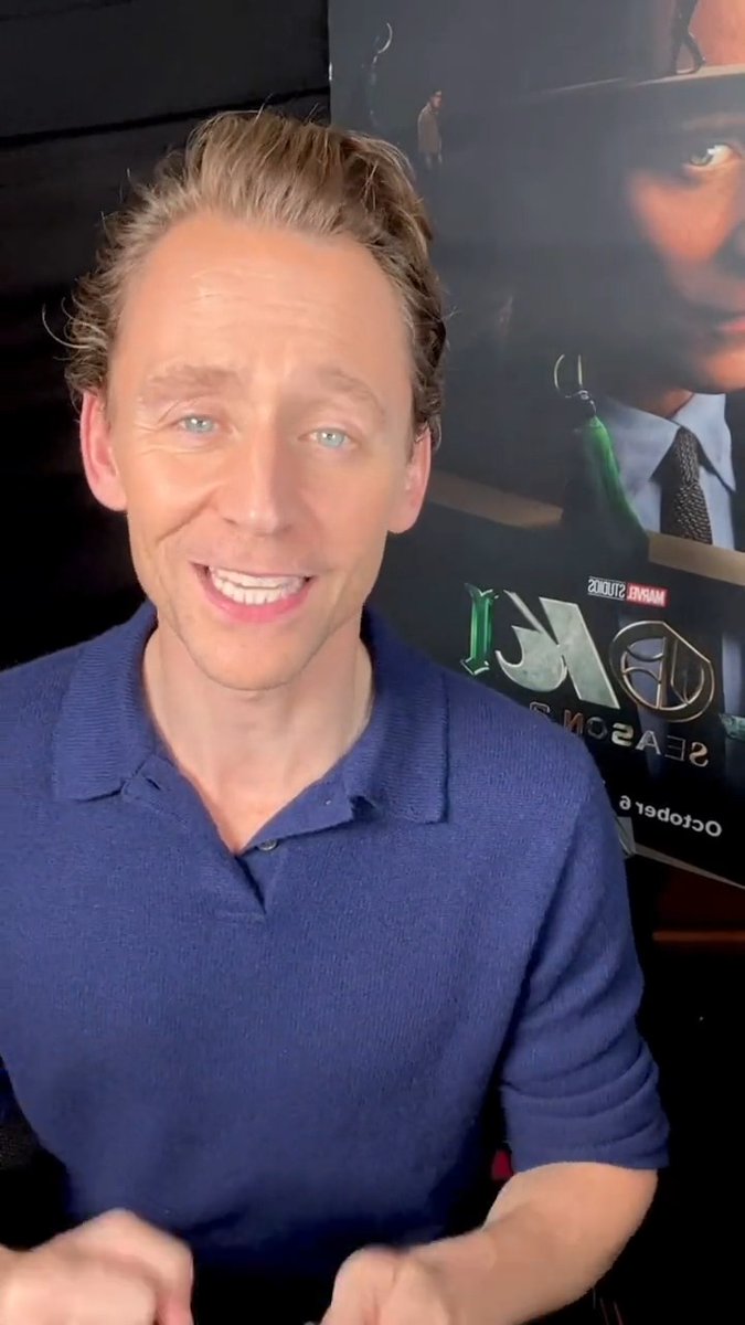 First Thursday without Loki, but here's Tom 💚