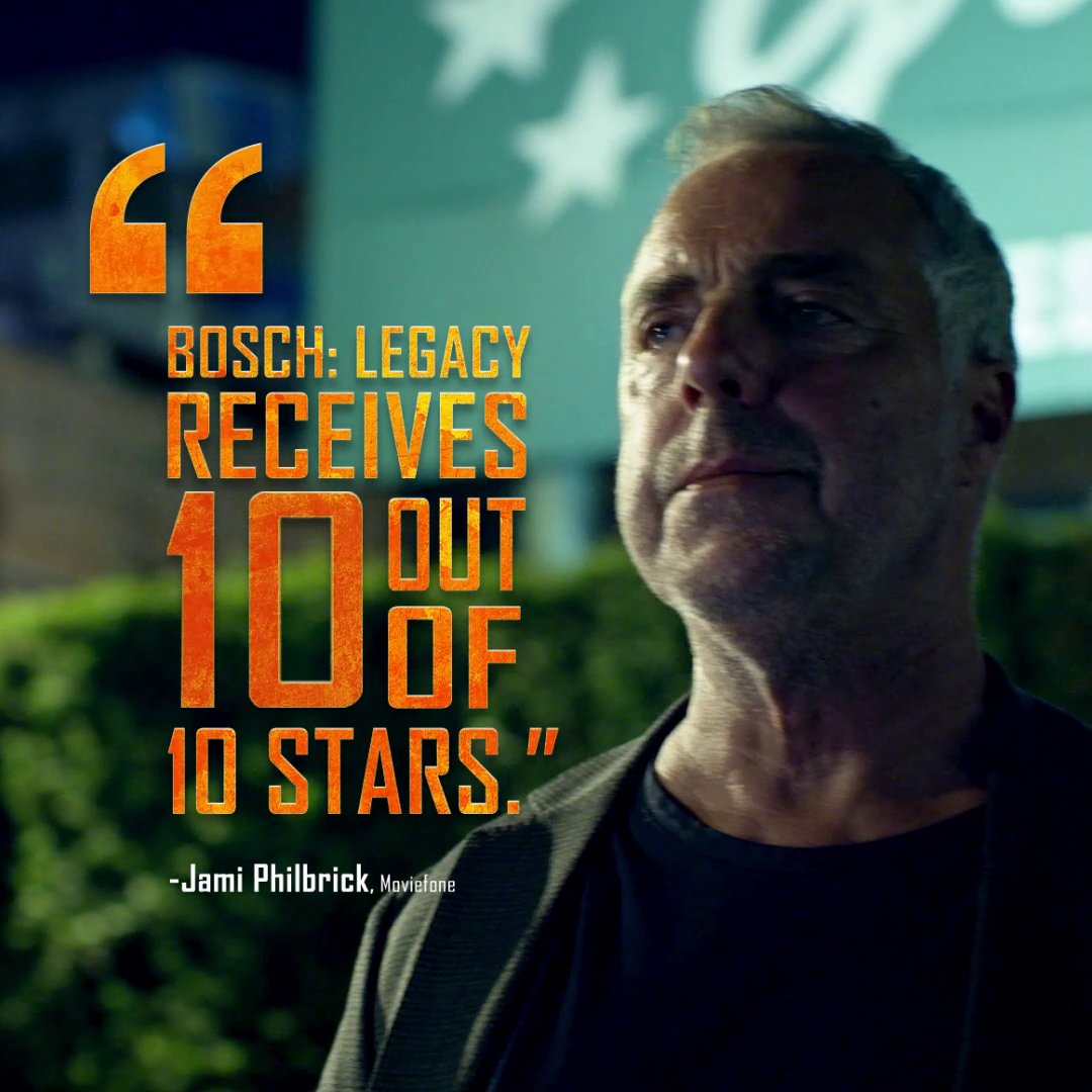 The critics agree: #BoschLegacy is a must-watch thrill ride.