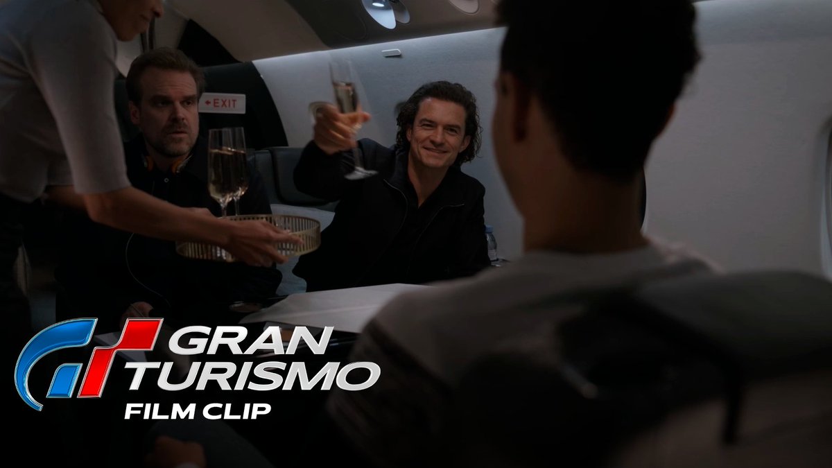 Champagne is for the podium ONLY. No exceptions. #GranTurismoMovie is available on Blu-ray &amp; Digital. Buy it now: