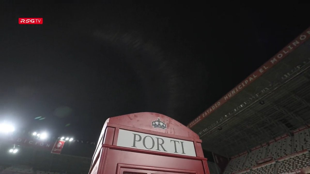 ☎️ ✨ La Magia de El Molinón. 👊🏻 #Por𝐓𝐈, Sporting 🔴⚪