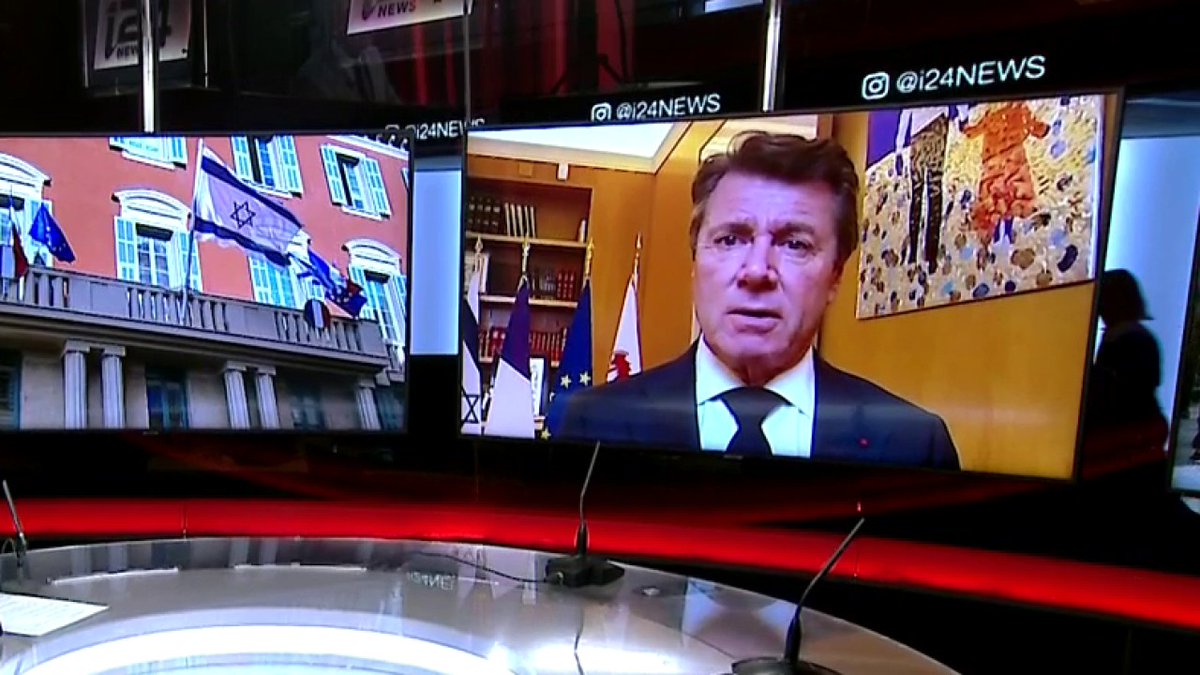 France : la ville de Nice affiche son soutien à Israël "Toucher un Juif en France, c'est toucher à la France toute entière. Je ne lâcherai rien malgré les menaces" Christian Estrosi (Christian Estrosi) maire de Nice