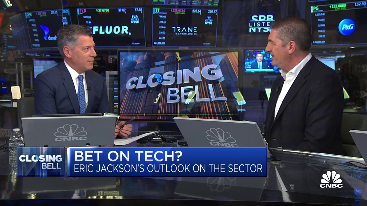Tech stocks hitting a record high again today, with the sector now approaching a 50% gain on the year. EMJCapital’s Eric Jackson joins us to share his outlook on the sector: