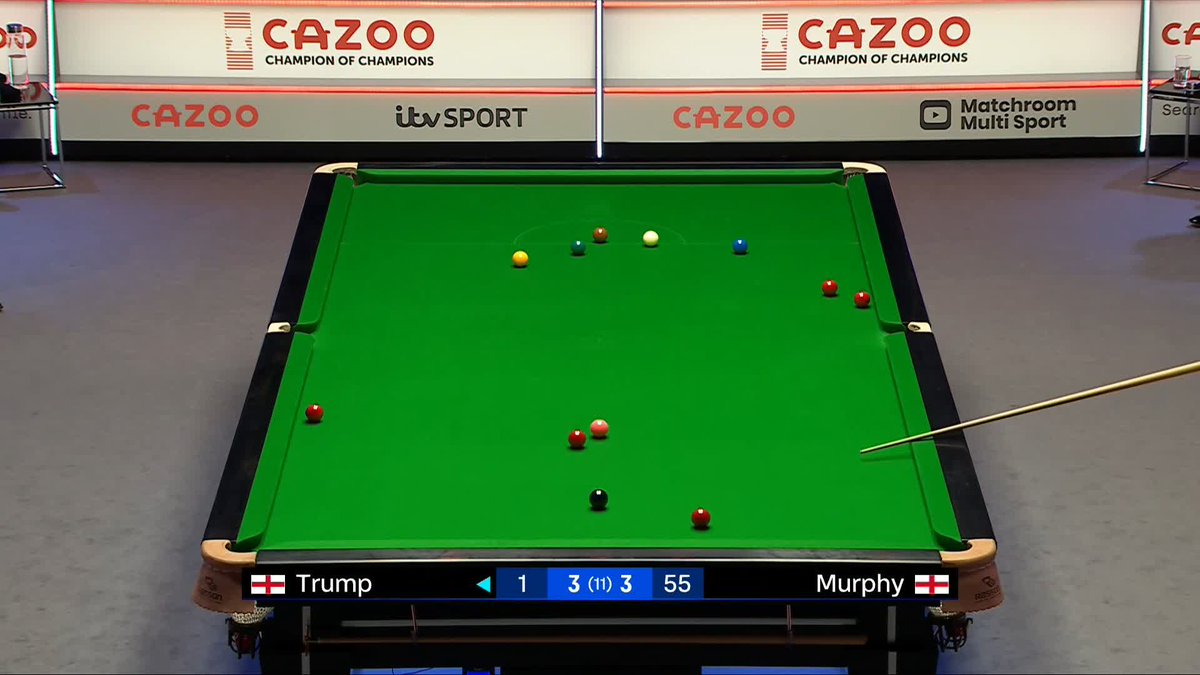 💥 Judd Trump, that is absolutely magnificent. Two contenders for shot of the week! One contender for shot of the season! #Cazoo | #ChampOfChamps