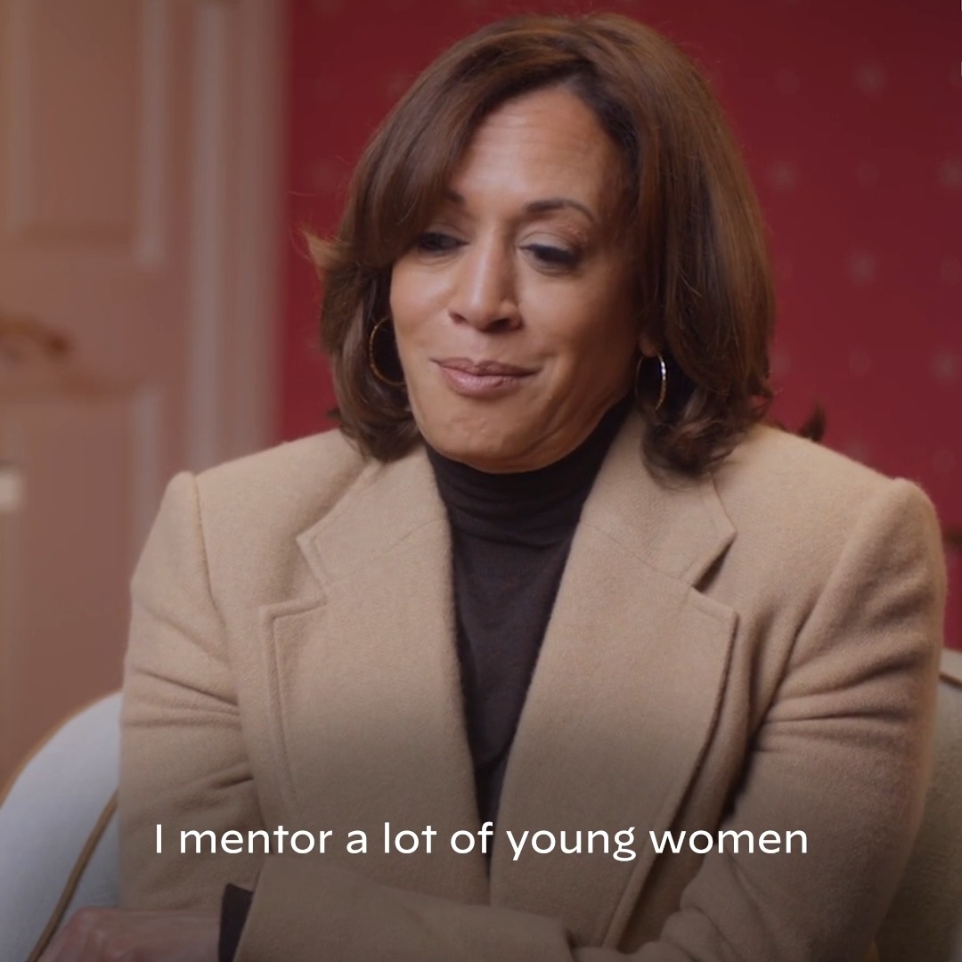 I mentor a lot of young women and remind them to dream with ambition.