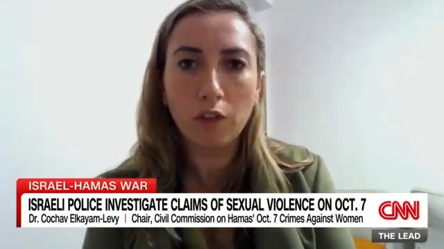 Israel investigates claims of sexual violence on October 7. CNN's Jake Tapper 🦅 reports