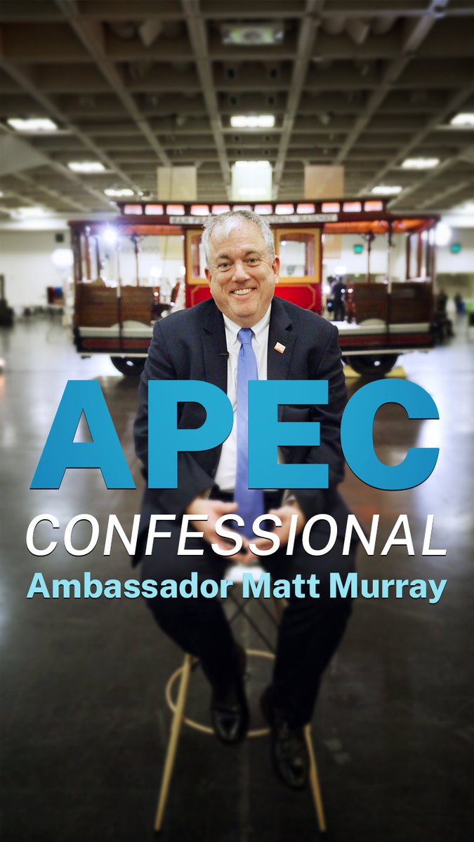 We caught up with Senior Official for APEC, Ambassador Matt Murray, who explains how he got interested in the work @apec has been doing for over 30 years to promote open trade and investment. #USAPEC2023