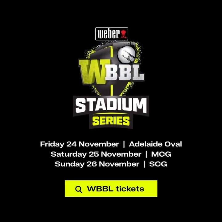 A groundbreaking step for the WBBL 🙌 Get set for the first ever #WBBLStadiumSeries 🏟 #WBBL09