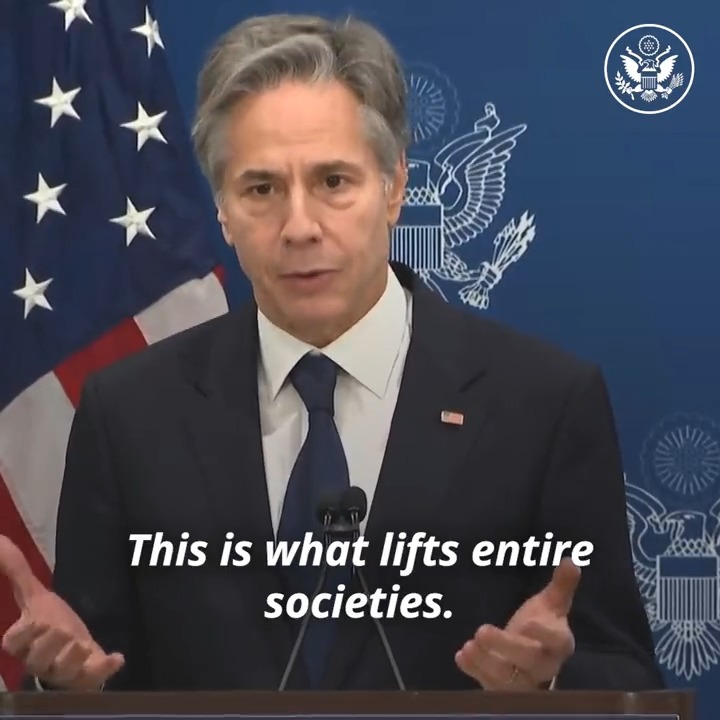 Labor rights are key to our national security and foreign policy. - Secretary Antony Blinken