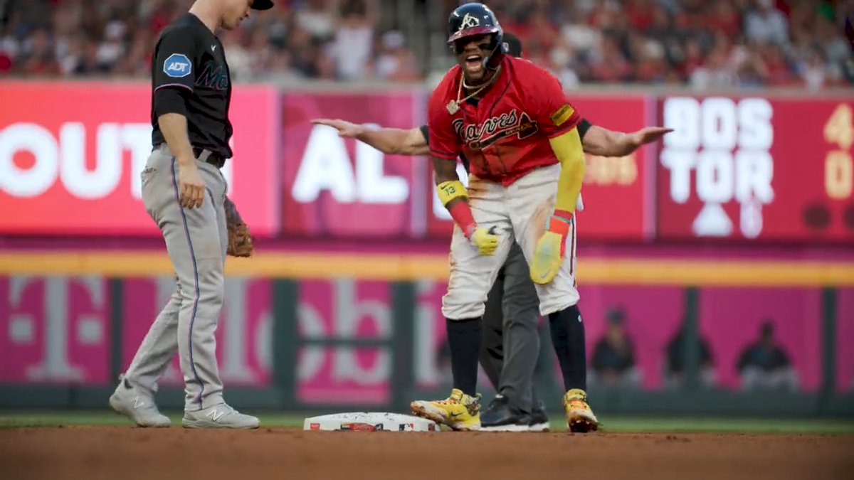From a torn ACL in 2021 to MVP in 2023. Ronald Acuña Jr. put up a historic season. (MLB x Mattress Firm)