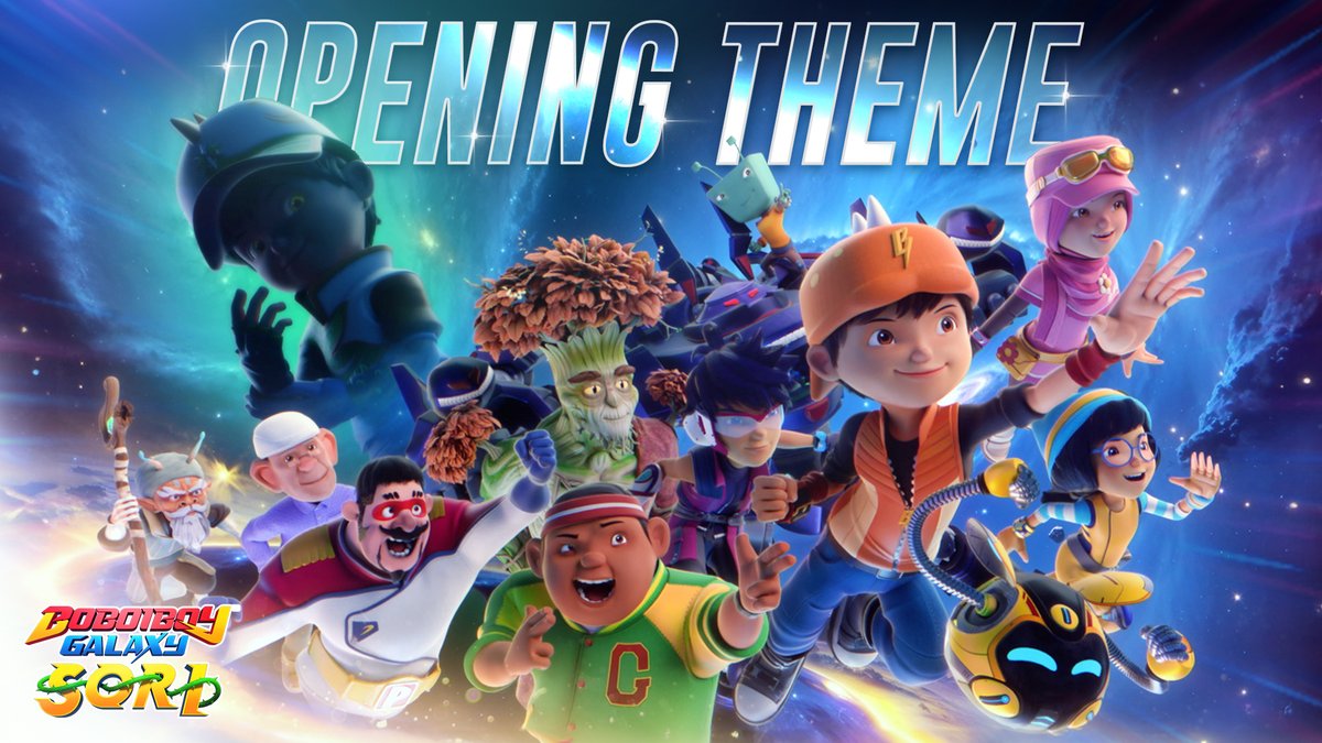 "Kau wira selamanya~ Membara! BoBoiBoy Galaxy!" ⚡🎶 ‼️ Penantian berakhir! Siri BoBoiBoy Galaxy SORI akan tiba di NETFLIX, Monsta Youtube (3 Dec) &amp; TV9 Malaysia (13 Dec) untuk semua • #KembaliBeraksi #BoBoiBoy #Monsta