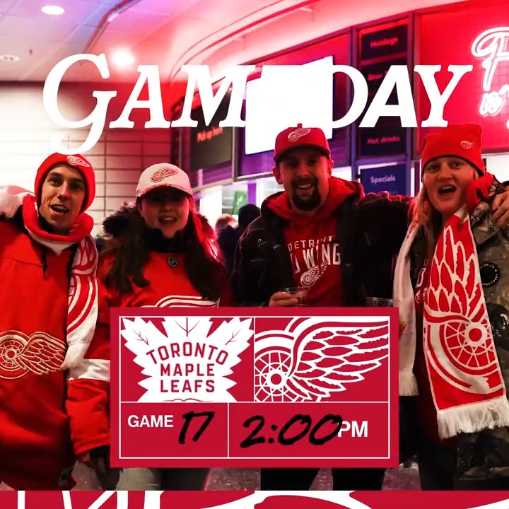 Right back to work in Stockholm. #LGRW 🏒: 2PM EST (8PM CET) 📺: @BallySportsDET 📻: 97.1 The Ticket: 🤝: UWM Life