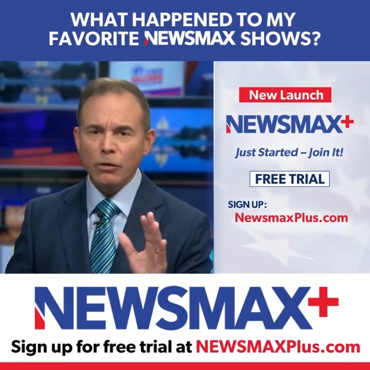 Where’s Chris Salcedo? He's on NEWSMAX+ with Greta, Rob, Eric and Greg! Start your free trial today: #NEWSMAXPlus