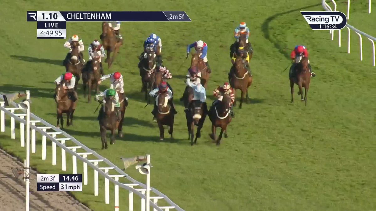 Sniper hits the target 🎯 American Sniper hasn't been easy to predict but, with a tongue-tie on for the first time, he held off progressive rival White Rhino, with the pair clear, to strike for David Pipe. Fergus Gillard | CheltenhamRacecourse