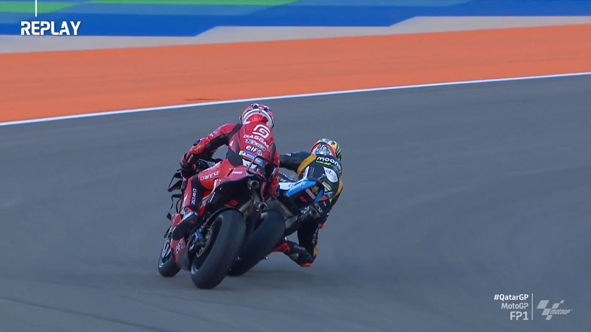The full thing as to why Bez gave Pol Espargaró a few little nudges 👇 #QatarGP 🇶🇦