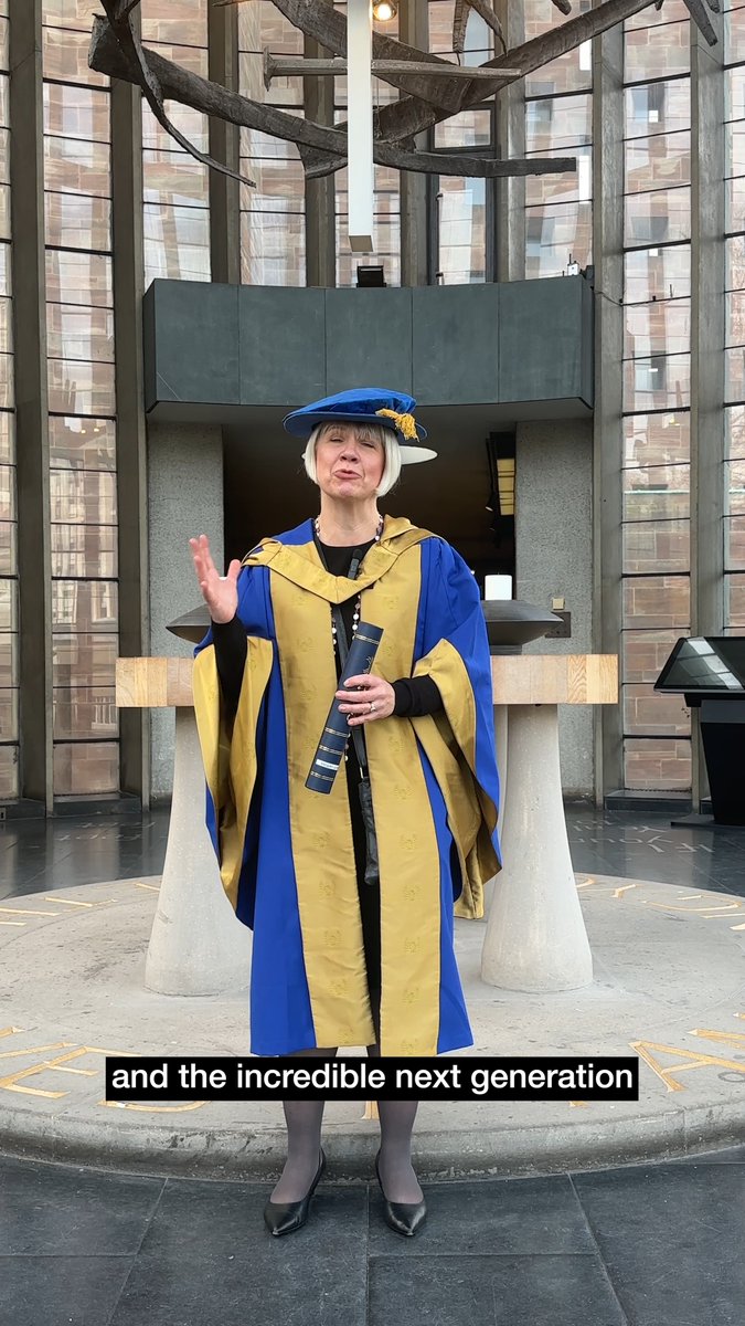 We are delighted to award Beverley Harden BE with an Honorary Doctorate of Science in recognition of dedication to the enhancement of Allied Health across the UK. Here is what Beverley had to say: