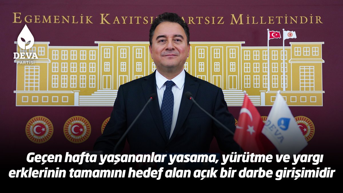 Geçen hafta yaşananlar yasama, yürütme ve yargı erklerinin tamamını hedef alan açık bir darbe girişimidir. Anayasal düzeni alt üst etme teşebbüsüdür. Anayasa’nın açık hükümleri Cumhurbaşkanını da bağlar, Yargıtay’ı da bağlar. O kadar.