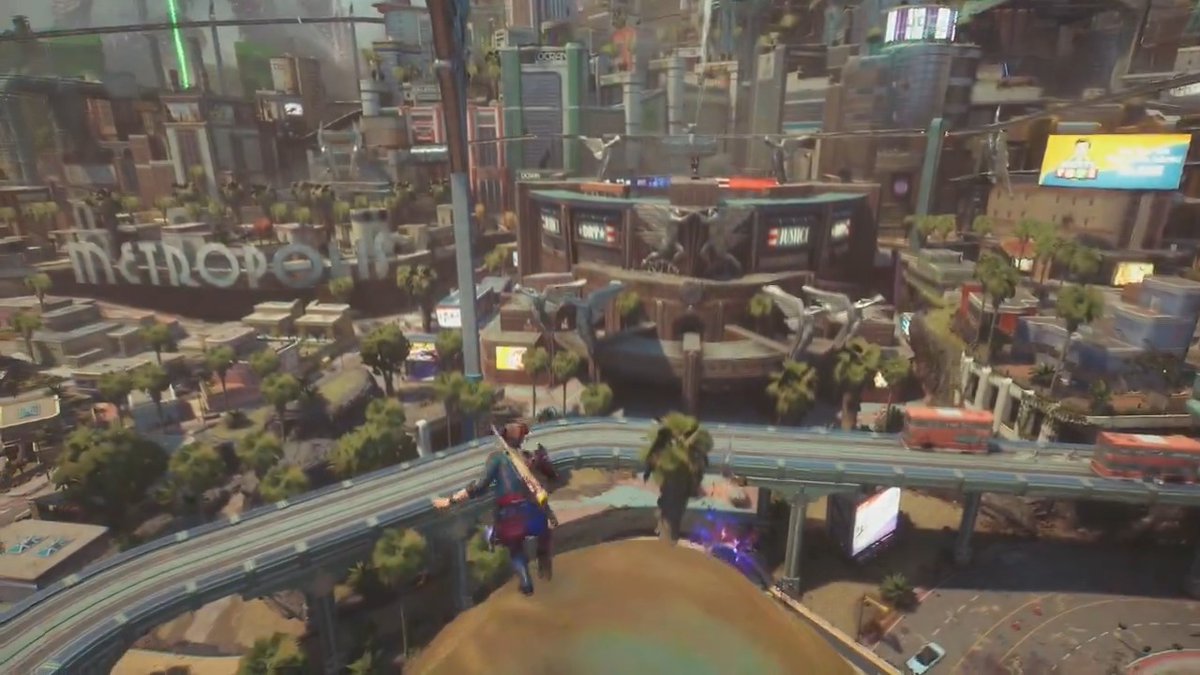 The City of Tomorrow is your playground as you traverse in four unique ways. #SuicideSquadGame
