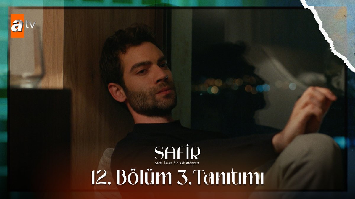 “Sakın benden vazgeçme…” 12. bölüm 3. tanıtımı yayında! #Safir ‘Saklı Kalan Bir Aşk Hikayesi’ yeni bölümüyle Pazartesi 20.00’de #atv’de. 💠 atv