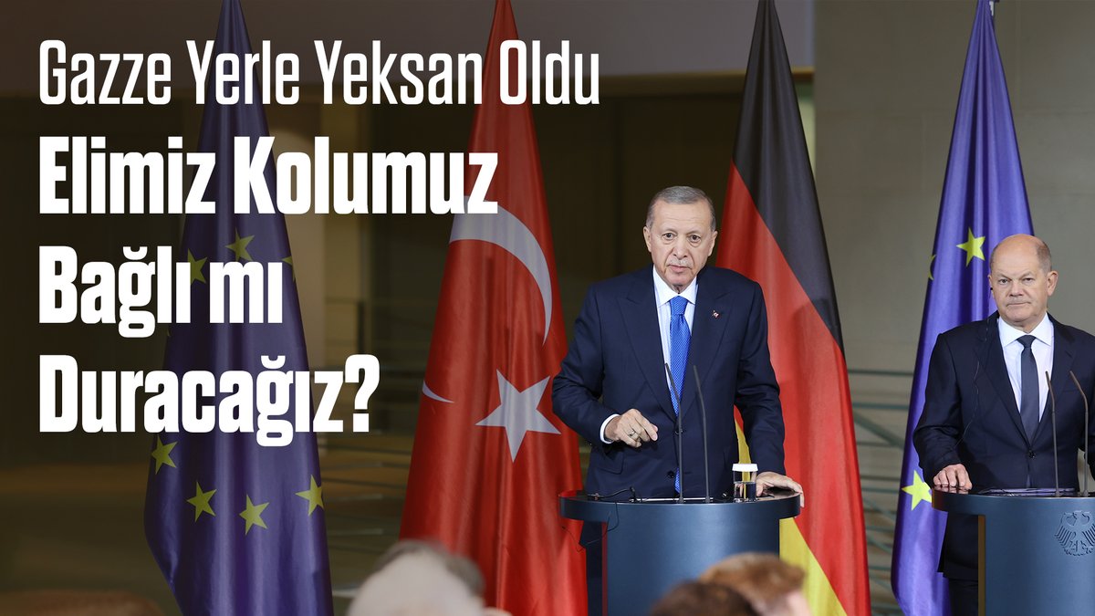 Cumhurbaşkanımız Recep Tayyip Erdoğan: “İbadethaneler vuruluyor, kiliseler vuruluyor, hastaneler vuruluyor. Buna karşı hiç sesimizi çıkarmayacak mıyız? Eğer burada elimiz kolumuz, dilimiz bağlı kalırsak bunun tarihe hesabını veremeyiz.”