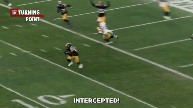 The @Steelers defense came up big causing key turnovers when they needed it most 🔥 #NFLTurningPoint