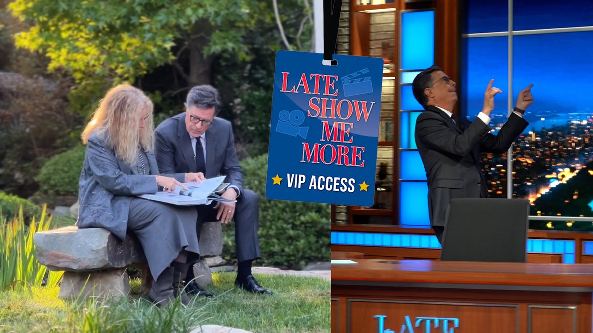 Your backstage pass into The Way We Were at #Colbert is here. See what you missed in this week’s #LateShowMeMore with living legend Barbra Streisand, Gracie Abrams, Paul Giamatti, Tom Blyth and many more!