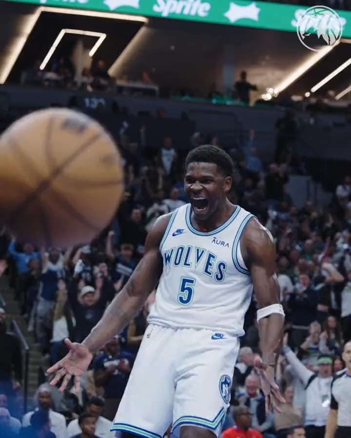 It's his time. (via Minnesota Timberwolves)