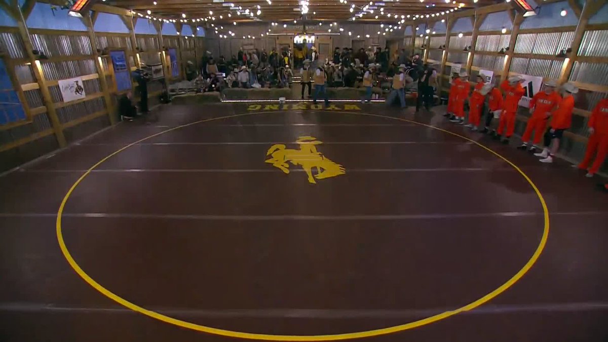 The home team has taken the mat!! #BattleAtTheBarn