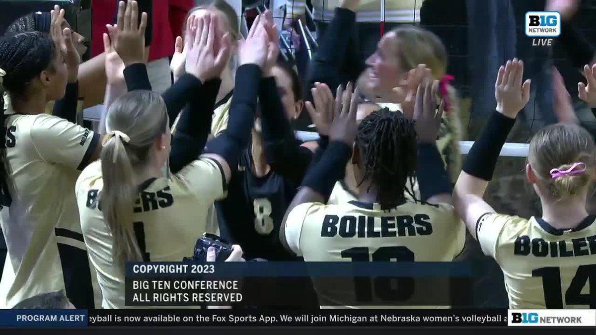 UPSET IN WEST LAFAYETTE! No. 16 Purdue Volleyball takes down No. 3 Wisconsin in 5 sets. 🤯