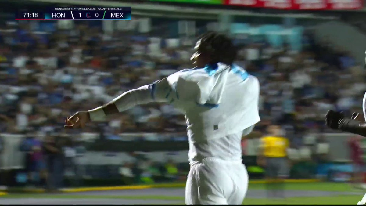 ¡En un momento de magia para Honduras, Bryan Róchez anota el 2-0! ✨🇭🇳