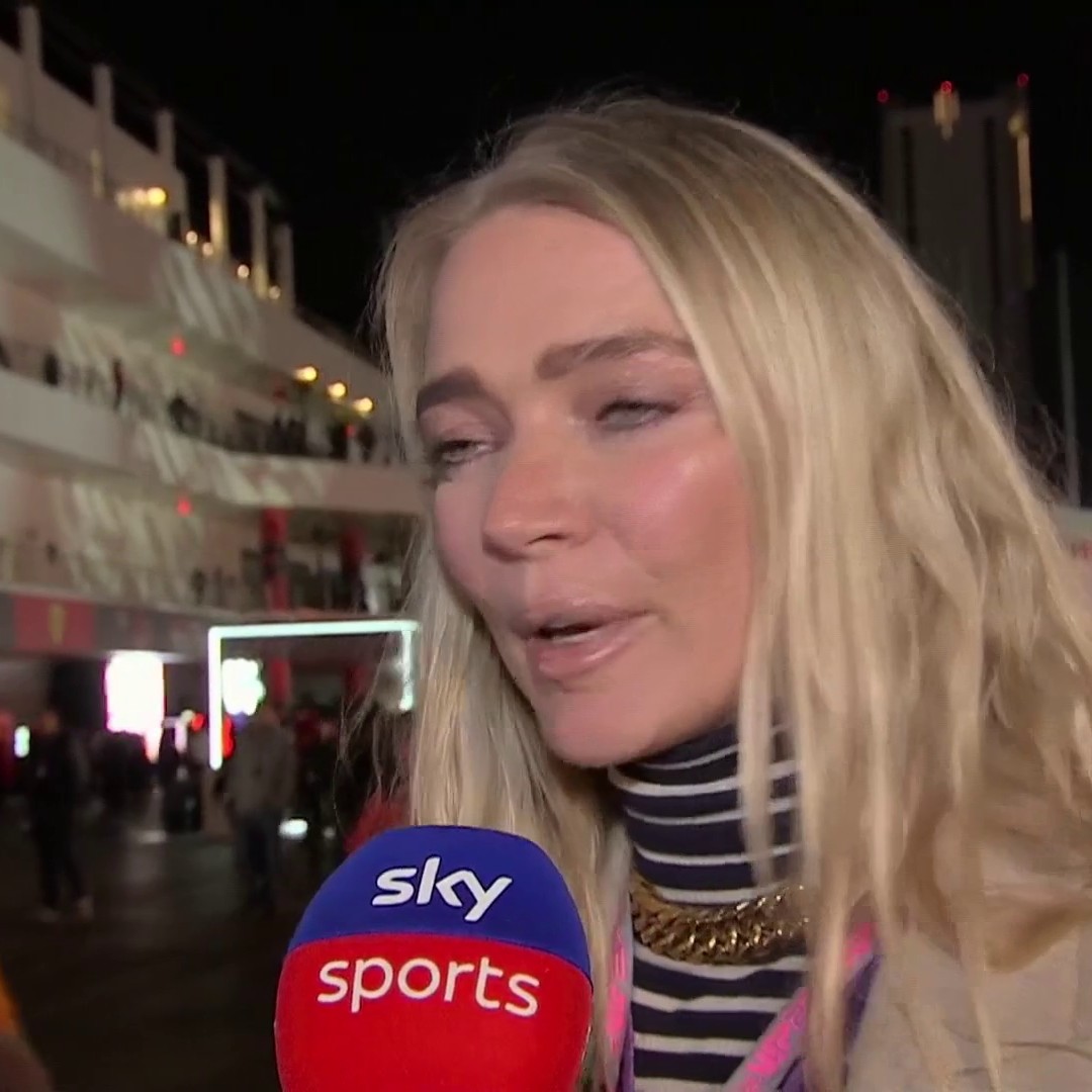 "It is about the glitz and the glamour!" ✨ Presenter, model and car enthusiast, Jodie Kidd says bringing the F1 to Las Vegas is 'a real showcase' 🏎️🇺🇸