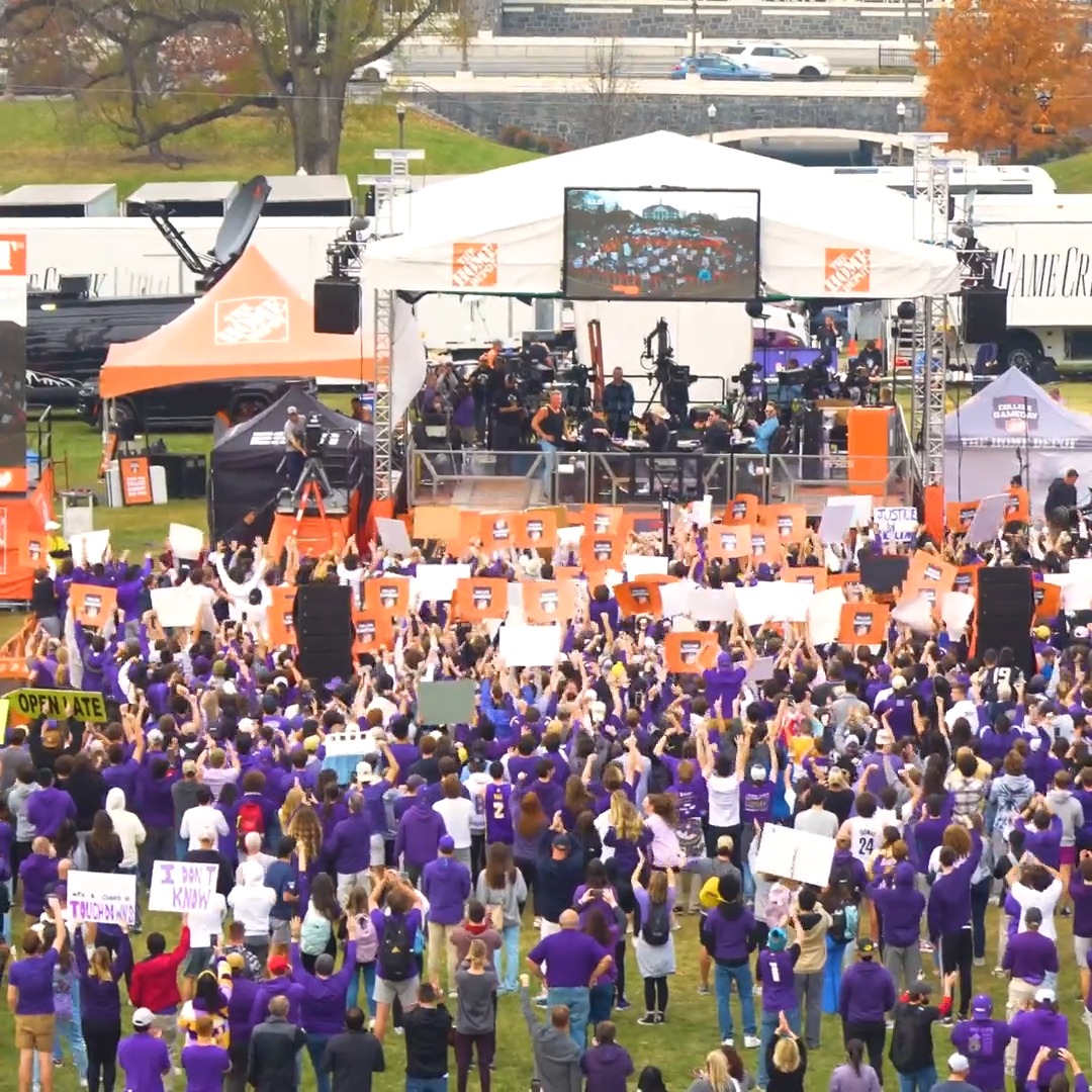 Get up, Dukes. It's GameDay. See you soon on the Quad College GameDay 🤩