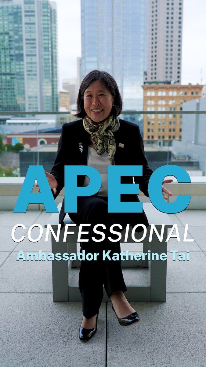 U.S. Trade Representative Ambassador Katherine Tai’s one word to sum up #USAPEC2023: wow!