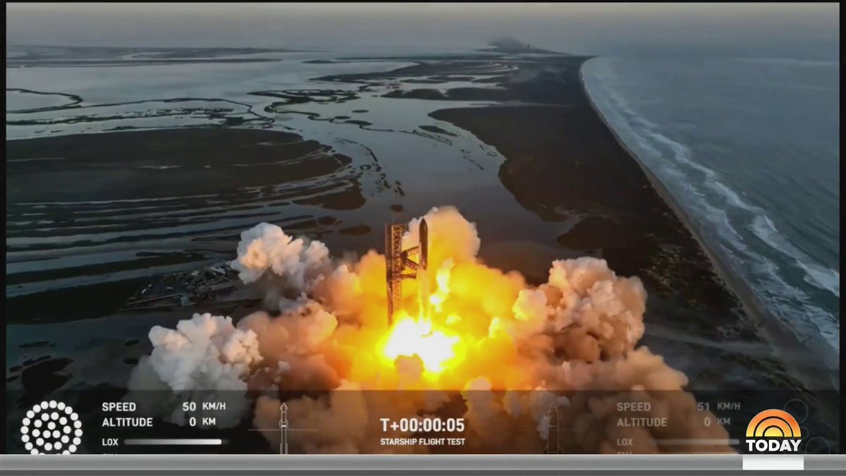 Space X has lost contact with its Starship booster and says it could be due to a rocket failure.