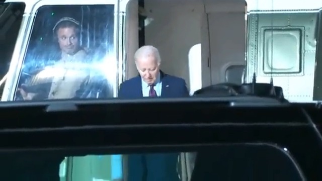 Joe is back in Delaware for the weekend, again.
